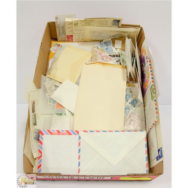 FLAT OF ESTATE STAMP COLLECTION