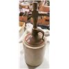 Image 1 : VINTAGE STONEWEAR JUG WITH SPIGOT-OVER 80 YEARS