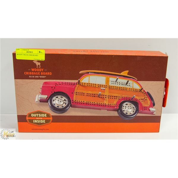 WOODY TRUCK CRIB BOARD