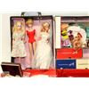 Image 2 : 2 BARBIE CASES WITH 5 BARBIES, 1 MIDGE &