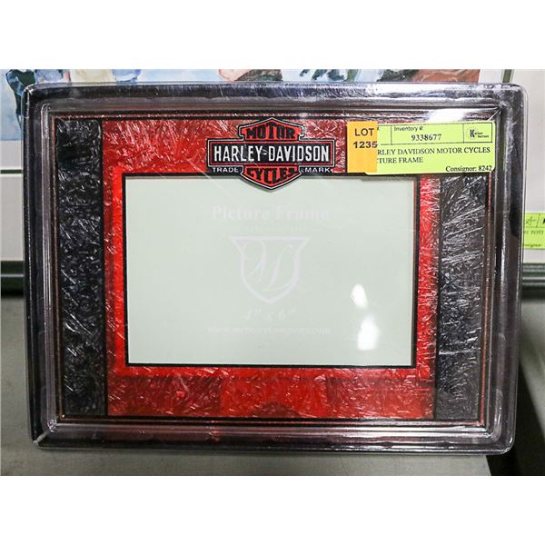 HARLEY DAVIDSON MOTOR CYCLES PICTURE FRAME