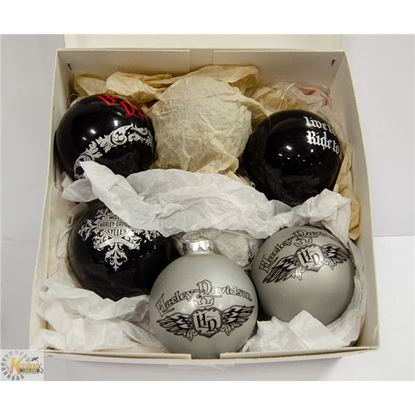 HARLEY DAVIDSON CHRISTMAS BALLS