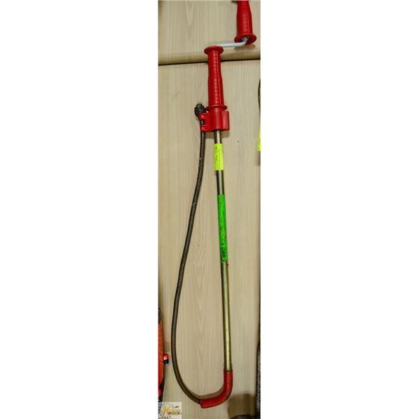 RIGID PLUMBING SNAKE USED