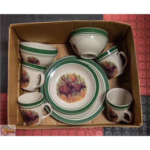 12-PIECE FOLKCROFT WOODLAND MOOSE CABELA'S