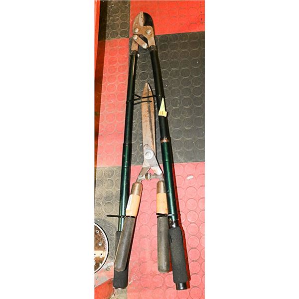 FISKARS POWER LEVER HEDGE SHEAR,TREE BRANCH CUTTER