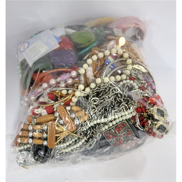 LARGE BAG OF VINTAGE JEWELRY