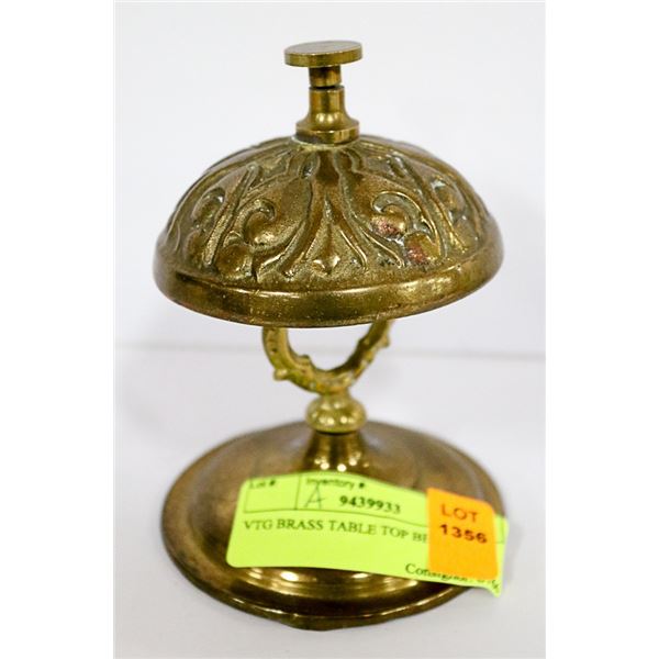 VINTAGE BRASS TABLE TOP BELL