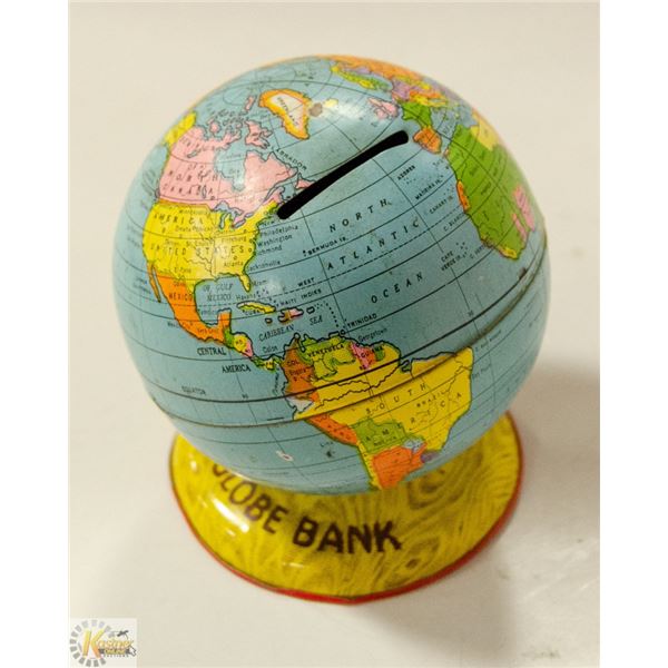 1920'S PIGGY BANK GLOBE