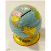 Image 1 : 1920'S PIGGY BANK GLOBE
