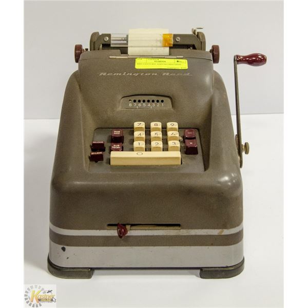 VINTAGE ADDING MACHINE
