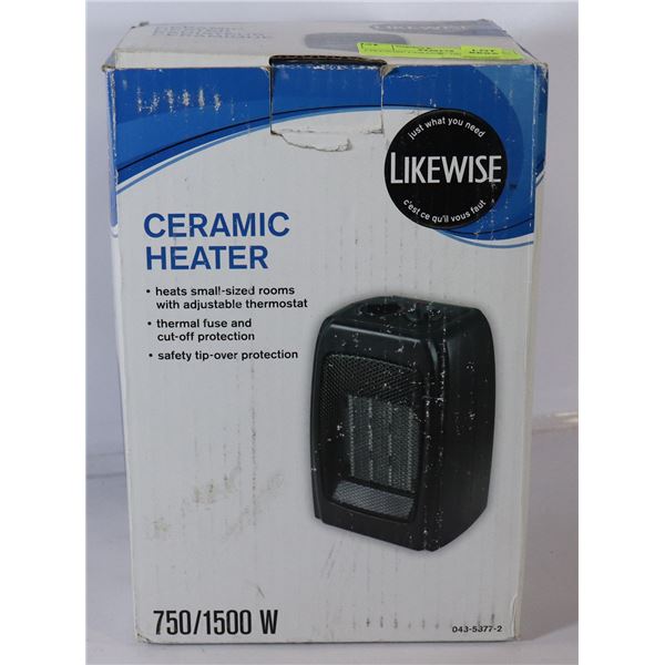 LIKEWISE CERAMIC HEATER