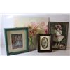 Image 1 : ESTATE LOT OF PAPER TOLE PICTURES, CANVAS & FRAMED