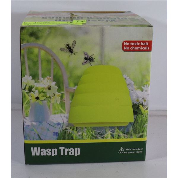 NEW  WASP TRAP WITH NON TOXIC BAIT