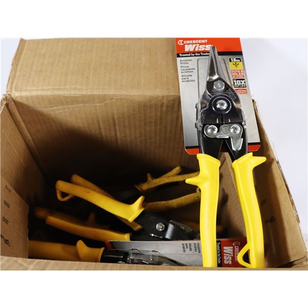 1 BOX TIN SNIPS 12 PCS