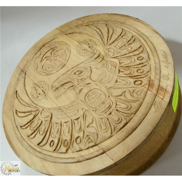 CONTAINER HAND CARVED