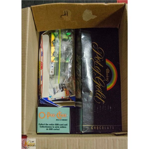 6 BOXES OF HOCKEY CARDS