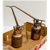 Image 1 : TWO AUTOMOTIVE GREASE CANS 15 INCHES TALL