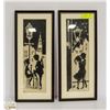 Image 1 : PAIR OF VINTAGE PETIT POINT LOVERS IN PARIS