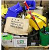 Image 1 : STORAGE BINS AND MISCELLANEOUS ITEMS PALLET