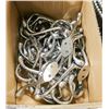Image 1 : BOX OF STANDARD SCREW IN CHROME HANGERS
