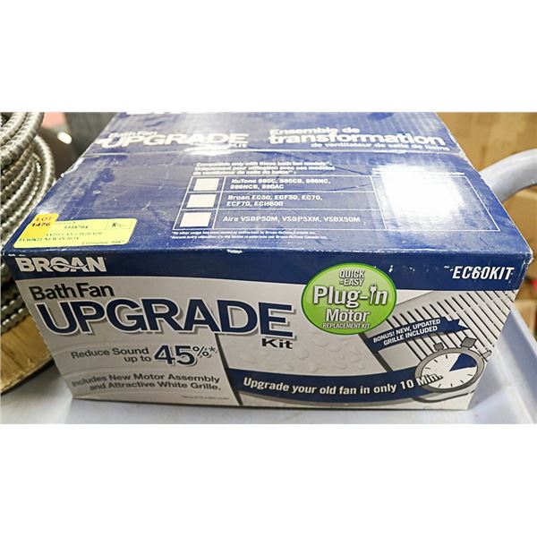 BROAN BATH FAN UPGRADE EC60KIT NEW IN BOX
