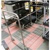 Image 1 : CHROME ROLLING UTILITY CART