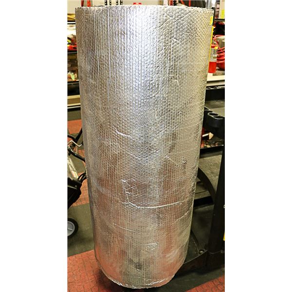 PARTIAL ROLL OF SILVER SIDE INSULATION