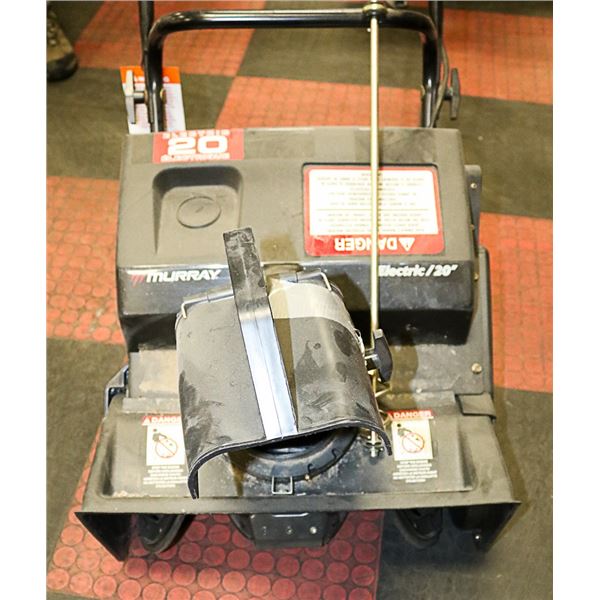 MURRAY ELECTRIC 20 SNOWTHROWER