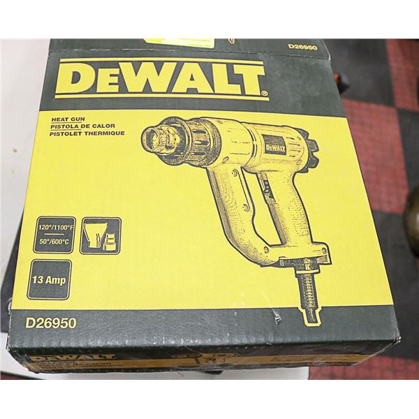 CORDED DEWALT HEAT GUN D26950 WITH BOX