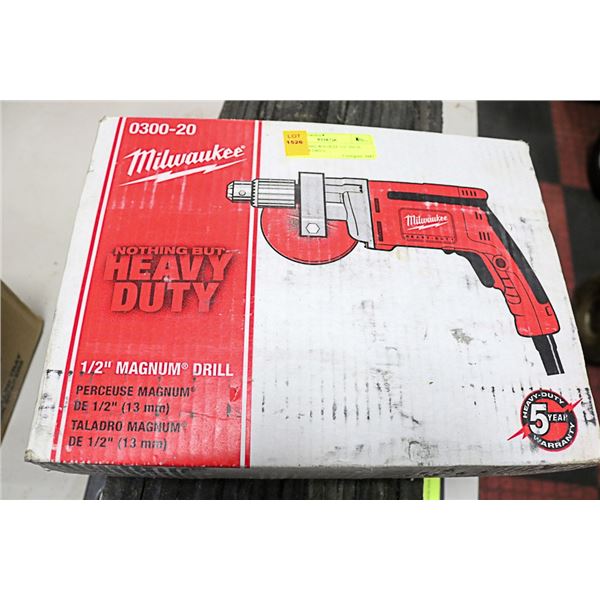 CORDED MILWAUKEE 1/2" INCH MAGNUM DRILL