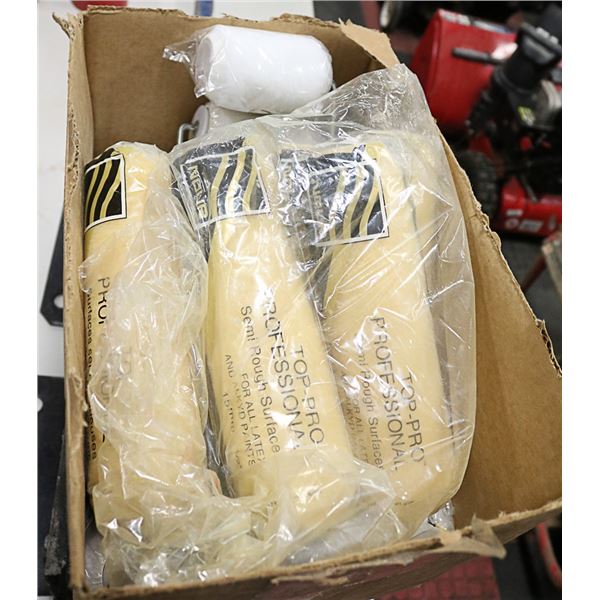 PAINT ROLLERS AND REFILLS LOT