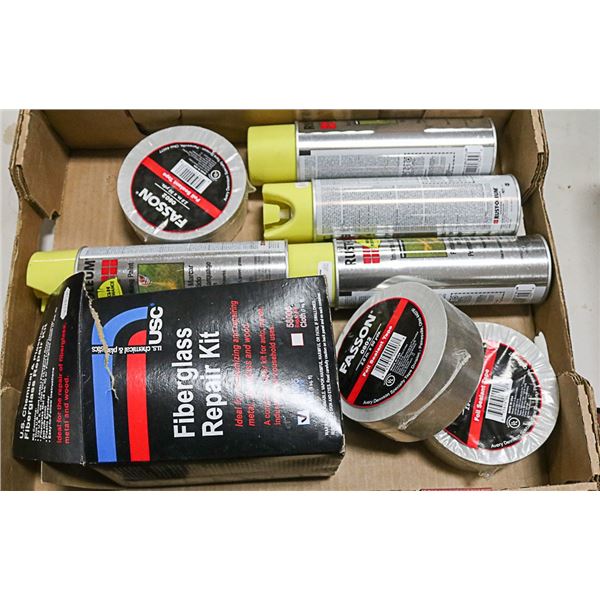 FOIL SEALANT TAPE AND MARKER TAPE FLAT LOT