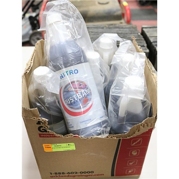 7 BOTTLES OF NITRO DUSTBANE LIQUID