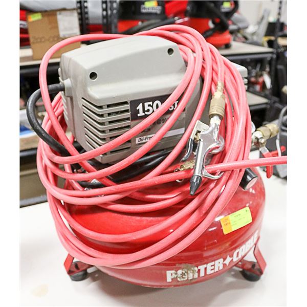 PORTER CABLE 150PSI  AIR COMPRESSOR