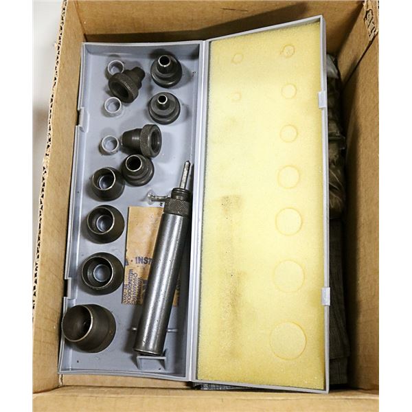 3 HOLE PUNCH SETS 1/8" TO 1"