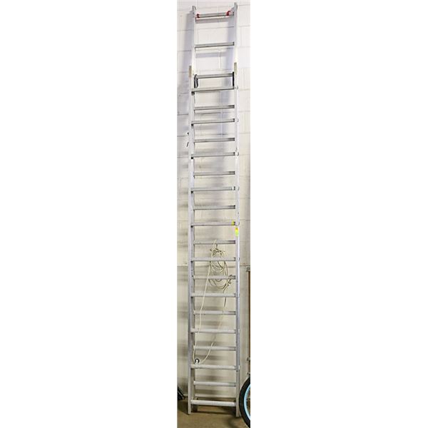 ALUMINUM EXTENSION LADDER