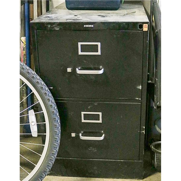 HON 2 DRAWER FILE CABINET