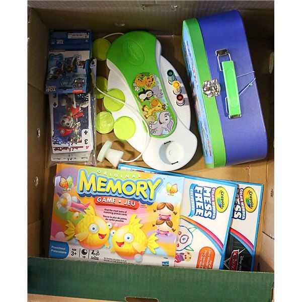 KIDS GAMES, PUZZLES AND CRAYOLA CRAFTS