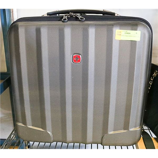 SWISS ARMY HARD SIDE CARRY ON.