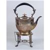 Image 2 : AN ENGLISH STERLING SILVER WOODEN HANDLED SMALL TEAPOT