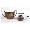 Image 7 : AN ENGLISH STERLING SILVER WOODEN HANDLED SMALL TEAPOT
