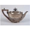 Image 8 : AN ENGLISH STERLING SILVER WOODEN HANDLED SMALL TEAPOT