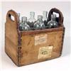 Image 2 : THREE MILK AND WINE CARRYING CRATES