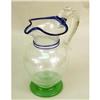 Image 4 : A MURANO BLOWN-GLASS PITCHER AND FOUR ASYMMETRICAL MATCHING GLASSES