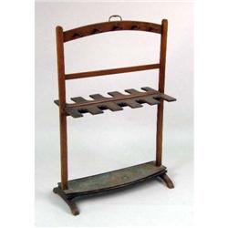 A REGENCY BOOT STAND