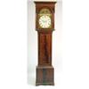 Image 1 : A GEORGE III INLAID MAHOGANY TALL CASE CLOCK