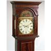 Image 2 : A GEORGE III INLAID MAHOGANY TALL CASE CLOCK