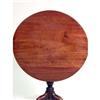Image 2 : A GEORGE III MAHOGANY TILT-TOP TEA TABLE