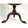 Image 3 : A GEORGE III MAHOGANY TILT-TOP TEA TABLE