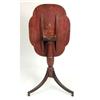 Image 6 : A FEDERAL MAHOGANY TILT-TOP CANDLESTAND